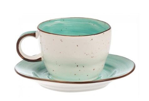 Чайная пара P.L. Proff Cuisine Fusion Ocean 200 мл, D 85 мм, H 62 мм артикул 73024275/73024338/73