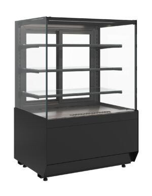 Витрина кондитерская Carboma Cube 2 KC70 VM 1,3-1 LIGHT (версия 2.0) (9005)