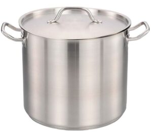 Кастрюля Indokor Professional ZX-DST-34031 30,9 л, D 340 мм, H 340 мм, с крышкой артикул 36159