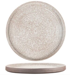 Тарелка P.L. Proff Cuisine Untouched Taiga D 260 мм, H 18 мм артикул 17-253-1 BROWN к=16/4