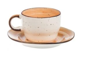 Чайная пара P.L. Proff Cuisine Fusion Organic 250 мл, D 90 мм, H 62 мм артикул P7139509-C/0525-5 (к=48/6