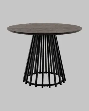 Стол обеденный Daphne 100*75 см темное дерево