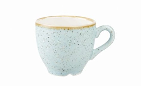 Чашка кофейная CHURCHILL Stonecast Duck Egg 100 мл, D 65 мм, H 55 мм артикул SDESCEB91