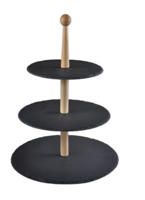 Этажерка 3-х ярусная MGProf H 385 мм, D 200/250/300 мм артикул 73538