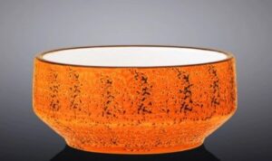 Бульонница Wilmax Splash оранжевая 400 мл, D 125 мм артикул WL-667338/A