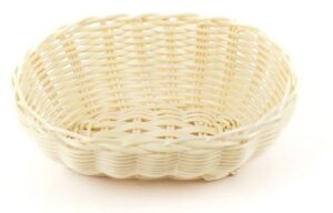 Корзина плетеная Клен бежевая L 200 мм, B 150 мм, H 75 мм артикул кт1905