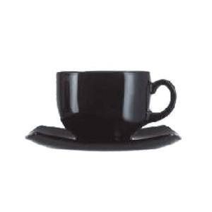Чайная пара Arcoroc Квадрато-блэк черный 160 мл. артикул C3114