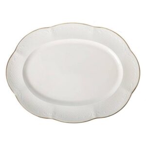 Блюдо Noble Aristocrat Gold L 360 мм, B 270 мм, H 28 мм артикул 313014 / GOLD