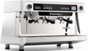Кофемашина рожковая автоматическая Nuova Simonelli NUOVA AURELIA MP 2Gr 220V white+high groups+Autopurge+E-milk technology