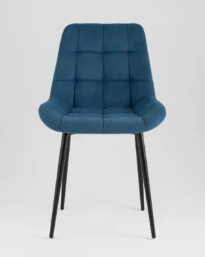 Стул Флекс Original велюр синий 4 шт.