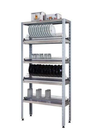 Стеллаж для сушки посуды Финист СтПБп (925х600х1600)