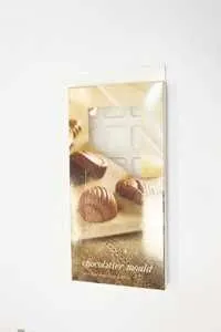 Форма для шоколада поликарбонат "Квадрат", 18 ячеек 2,7*2,7*1 см, поликарбонат, P.L. Proff Cuisine