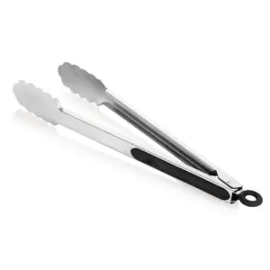 Щипцы для гриля с черной силиконовой ручкой 34,3 см, PL Proff Cuisine