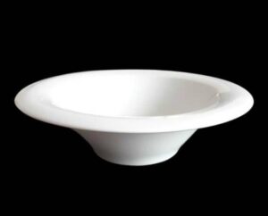 Тарелка Башкирский фарфор Эстет d220 мм, 500 мл глубокая /3/ артикул ИТГ 38.220