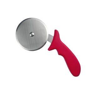 Нож для пиццы MGSteel D 100 мм, с красной ручкой