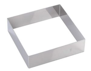 Кольцо кондитерское Martellato 5H5X18 Квадрат L 180 мм, B 180 мм, H 50 мм артикул 5H5X18