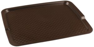 Поднос RESTOLA 430х325 мм, полипропилен, коричневый артикул 42210801499