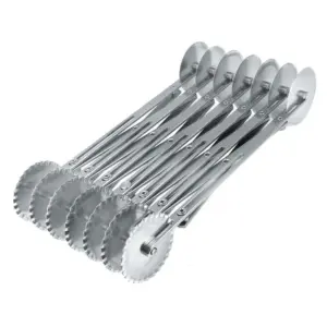 Нож роликовый двухсторонний для теста, раздвижной, 14 лезвий, 70 см, нержавейка, P.L. Proff Cuisine