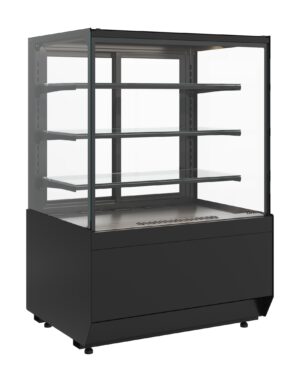 Витрина холодильная Carboma Cube 2 KC70 VV 1,3-1 STANDARD (версия 2.0) (9005)