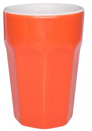 Стакан OXFORD оранжевый 300 мл, H 115 мм, D 75 мм артикул C15D-9048