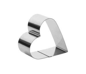 Форма для выпечки/выкладки Luxstahl «Сердце» L 220 мм, H 50 мм артикул мки069