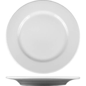 Тарелка Добрушский фарфоровый завод «Тренд» мелкая; D22,5см, фарфор, белый артикул 8С1512