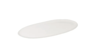 Блюдо Le CoQ Aphros L 270 мм, B 140 мм, H 15 мм, белый артикул LAPH028BI360270