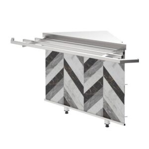 Прилавок нейтральный Refettorio City RCU10A90 угловой 90 внешний 990x495x860 мм