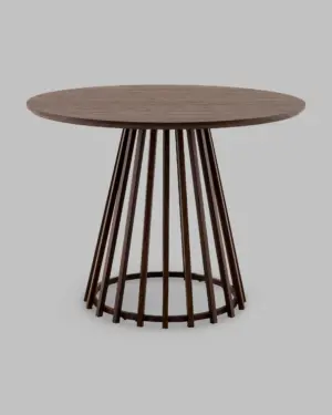 Стол обеденный Daphne 100*75 см орех