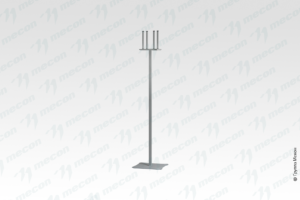 Стойка для пакетов СДПр - 300*300*1300 "Retail", полимер