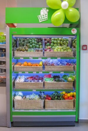 Холодильная горка Ариада Crosby (Кросби) ВС 1.70-3750F (фруктовая, вынос)