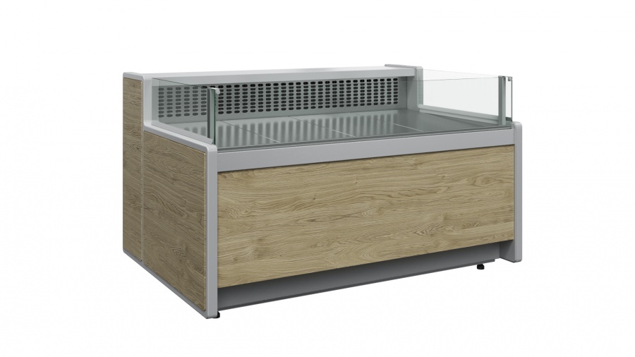 Витрина холодильная Carboma Gelios GC111 SP 0,94-2 (рыба на льду) (1010 Мариель)