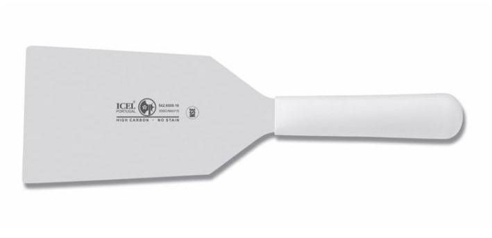 Лопатка L=16 см прямая пласт. ручка черная Icel /1/6/ Icel артикул 541.6008.16