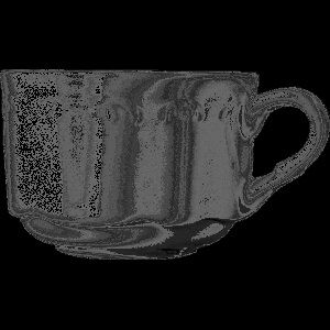 Чашка чайная Tognana В. Виена 180 мл, d75 мм фарфор белый артикул VW015160000