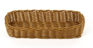 Корзина плетеная Клен коричневая L 270 мм, B 90 мм, H 55 мм артикул кт1908