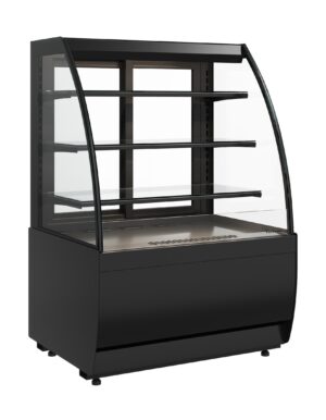 Витрина кондитерская Carboma Flandria 2 K70 VM 0,9-2 STANDARD открытая (версия 2.0) (9005)
