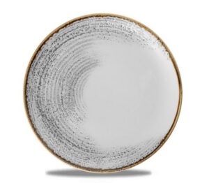 Тарелка CHURCHILL Homespun Accents Jasper Grey D 260 мм артикул HAJGEV101