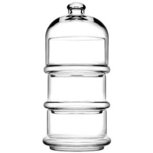 Набор емкостей для закусок PASABAHCE Villa 3 шт, стекло 505 мл, D 94 мм, H 261 мм артикул 96815