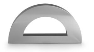Салфетница Luxstahl Полукруг L 150 мм, B 30 мм, H 85 мм артикул кт2818
