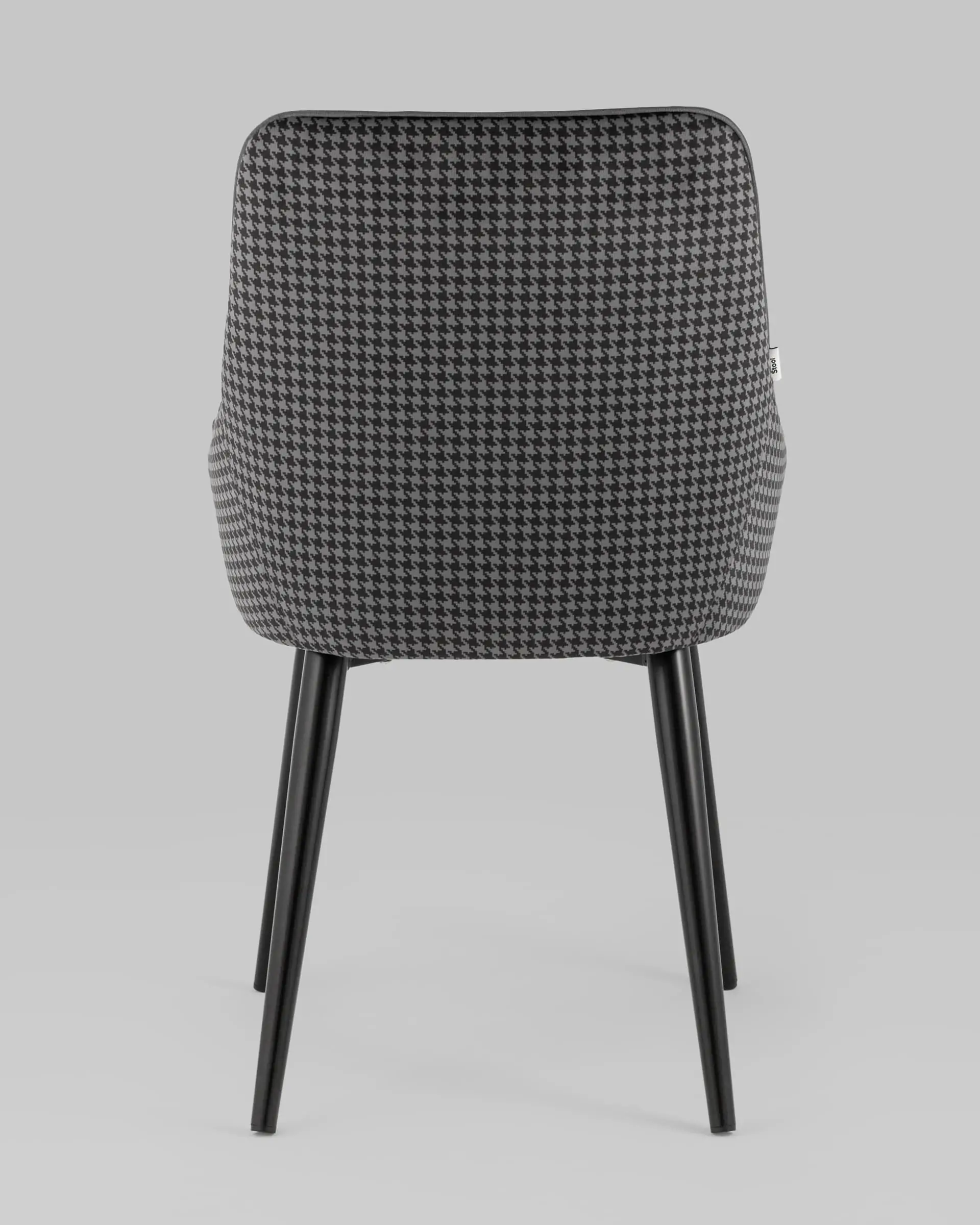 Стул Джоан велюр серый гусиная лапка 2 шт