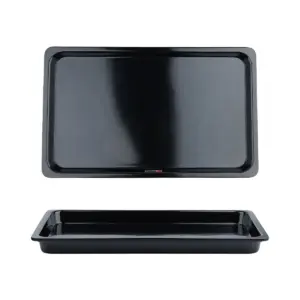 Гастроемкость меламиновая, черная 1/1-h 4см P.L.