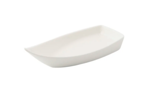 Тарелка для закусок Le CoQ Dyonisio L 125 мм, B 55 мм, H 40 мм, айвори артикул LDYO000AV426125