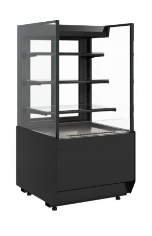 Витрина холодильная Carboma Cube 2 KC70 VM 0,6-2 STANDARD открытая ПРЯМАЯ БОКОВИНА (версия 2.0) (9005)