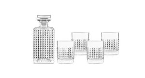 Набор графин и стаканы (4 шт) Luigi Bormioli Mixology 700 мл артикул A12469S0602L990