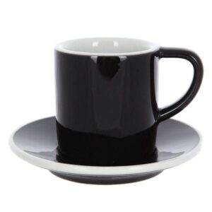 Кофейная пара Loveramics Bond 80ml цвет черный артикул C098-30BBK/C098-31BBK