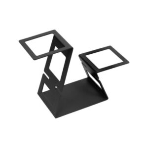 Подставка фуршетная Luxstahl Фламинго 340х150х240 мм черный артикул мки328/2