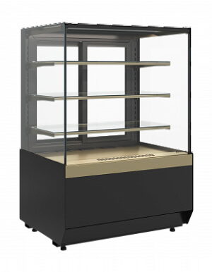 Витрина кондитерская Carboma Cube 2 KC70 VM 1,3-1 LIGHT (версия 2.0) (9005-0109)