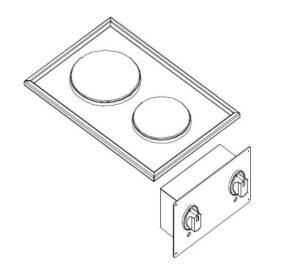 Плита электрическая KOGAST (Kovinastroj) ES-40 DI