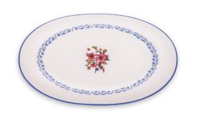 Блюдо Gural Porselen Flora L 350 мм, B 210 мм артикул GBSELS35KYR2132