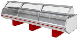 Холодильная витрина Марихолодмаш Парабель ВХН-1,875 (без боковин, ТРВ, две тумбы)